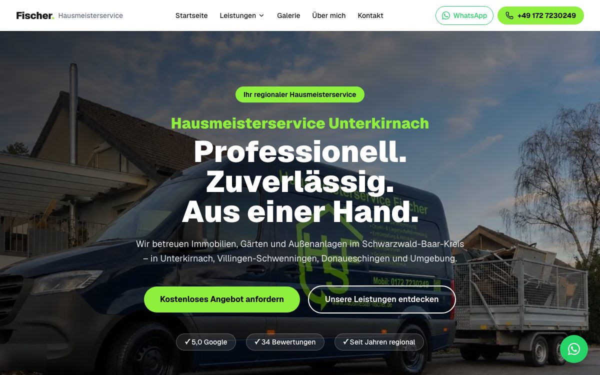 Startseite hausmeister-fischer.de