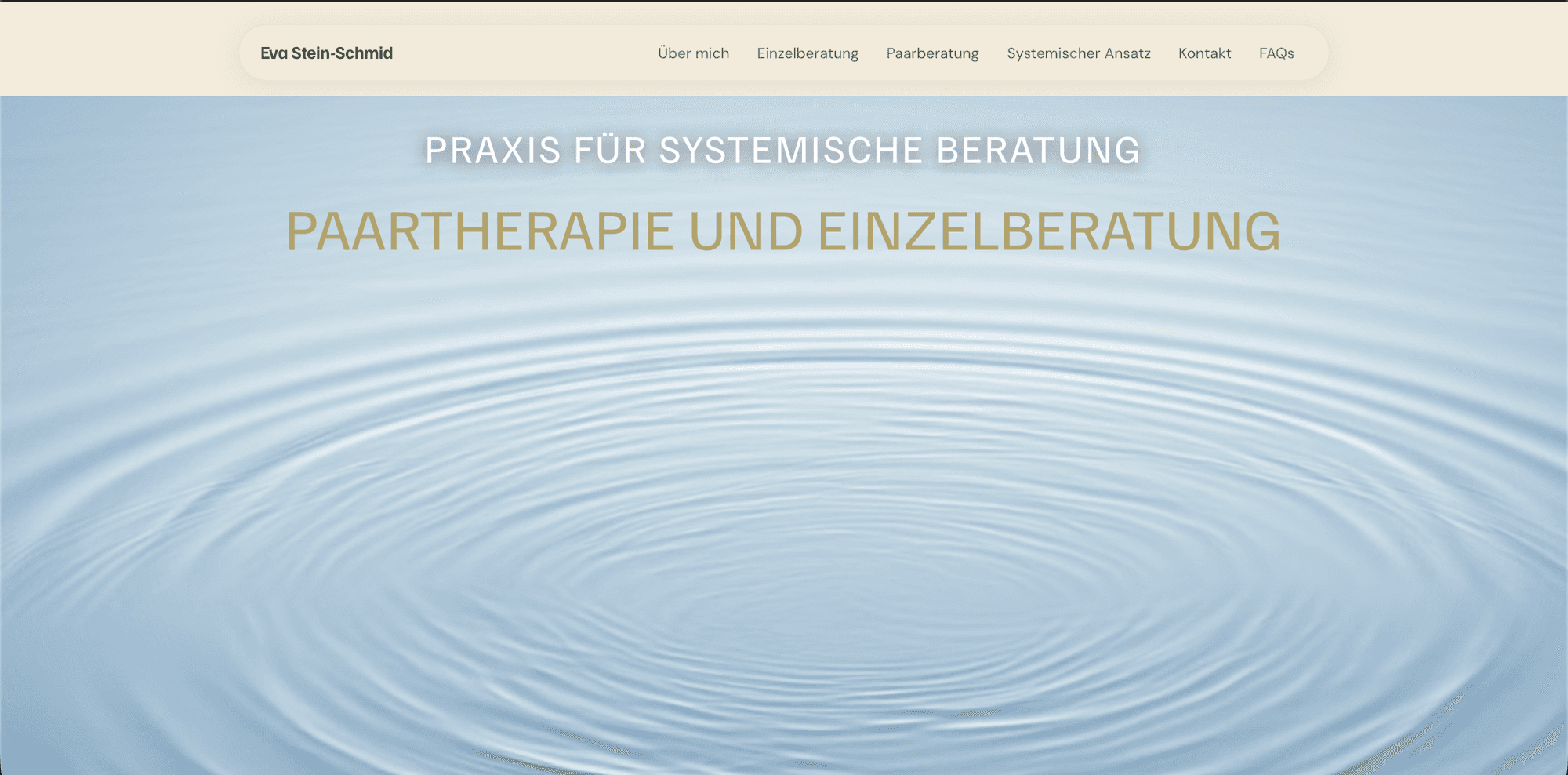 Website von Eva Stein-Schmid